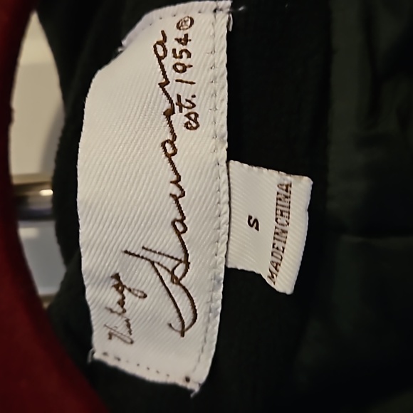 Vintage Havana black faux leather jacket with a sweatshirt insert hood - Picture 3 of 8